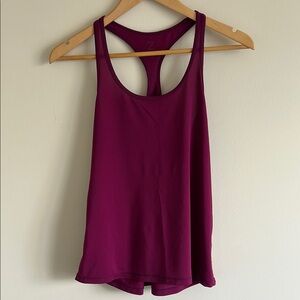 Zella Purple Racerback Tank Top Size Medium